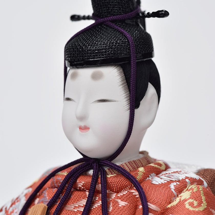【木目込み人形】真多呂人形 親王飾り 希 - Image 8