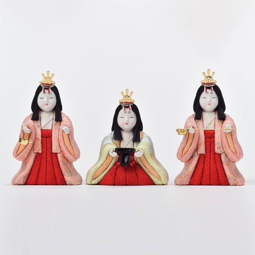 【木目込み人形】真多呂人形 五人飾り 萌 - Image 2