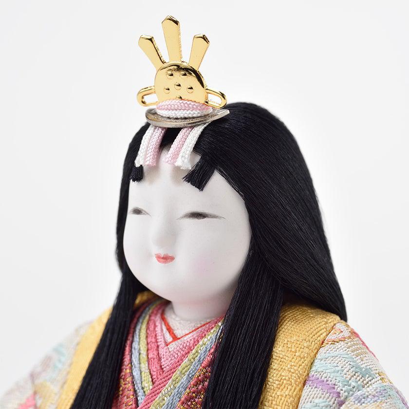 【木目込み人形】真多呂人形 五人飾り 葵 - Image 5