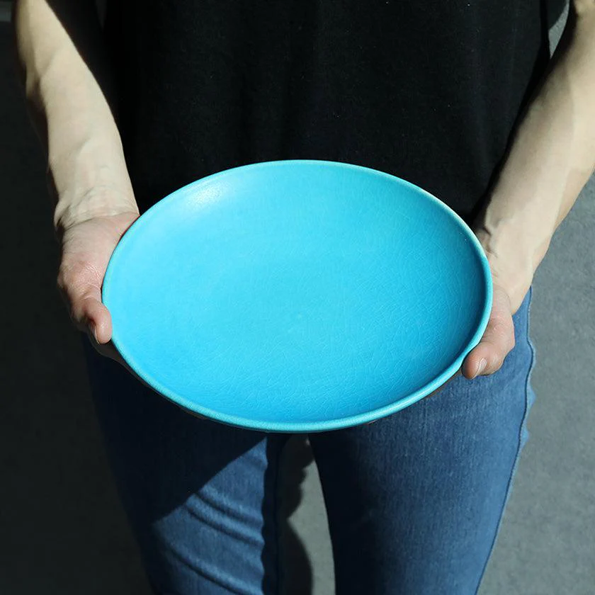 【お皿】Toruco 22cm | 信楽焼 - Image 3