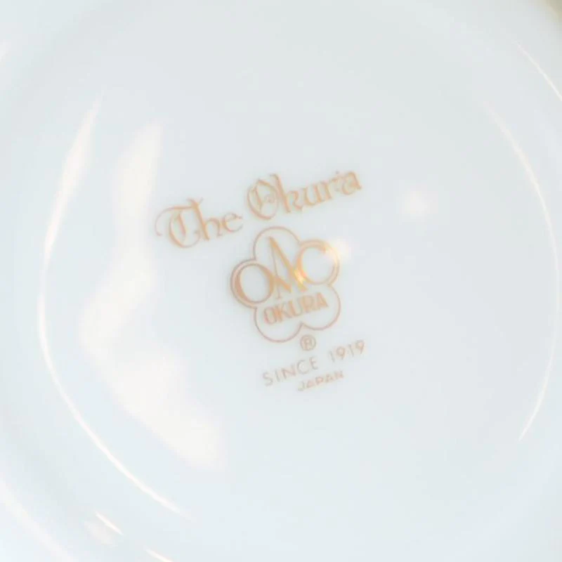 【磁器】大倉陶園 The Okura ホワイトマスターピース カップ&ソーサー - Image 8