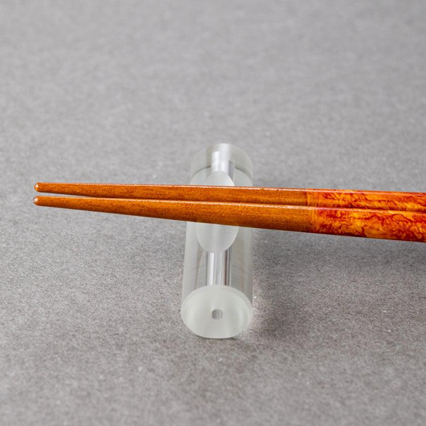 【箸】 彩筆 (紅葉) 箸置付 (22.5cm) |筆描き - Image 8
