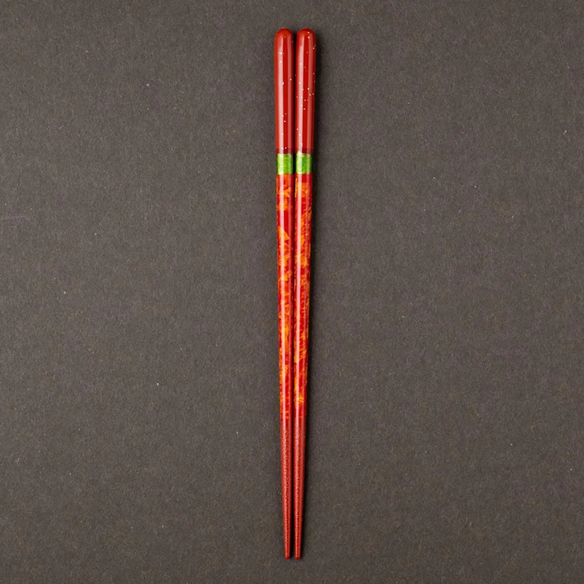 【箸 筆描き】夜空 暁 砂岩箸置付 22.5cm 桐箱 日本製 結晶 - Image 4