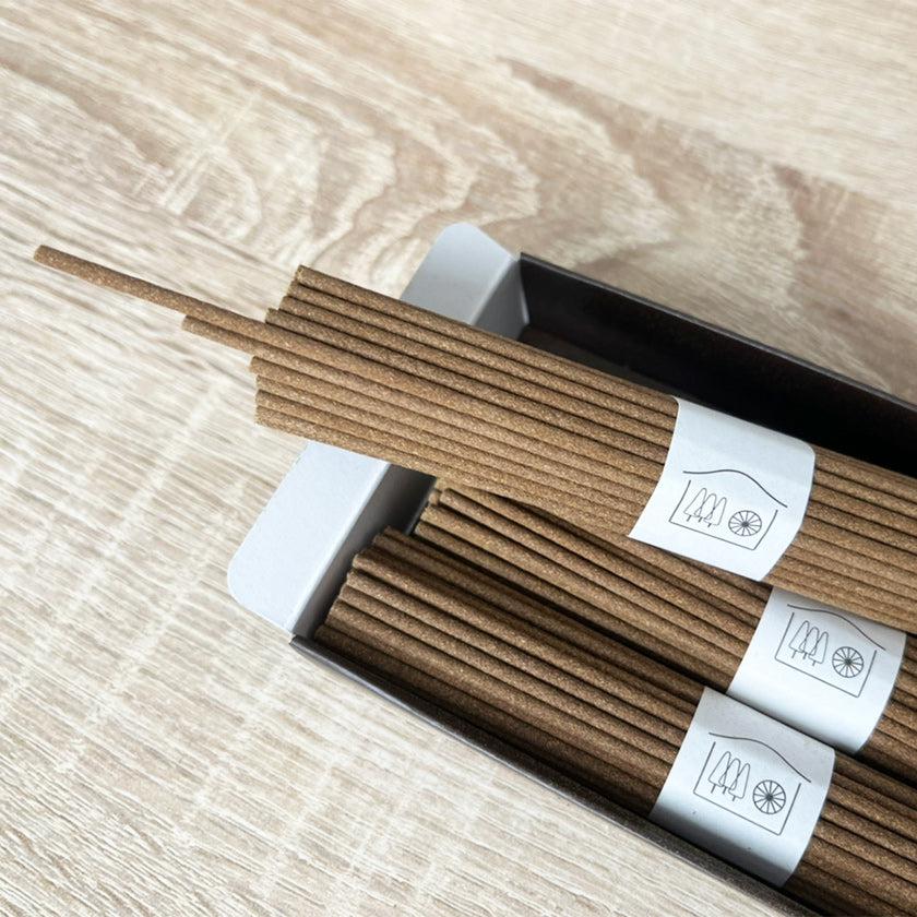 【線香 国産無添加】お香 3束入 30g×3 日本製 馬場水車場 天然素材 - Image 6