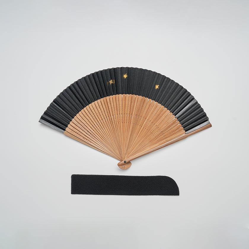 【扇子】男持 (7.5寸) 渋千鳥 (扇子袋付) | 名古屋扇子 | 末廣堂 - Image 10