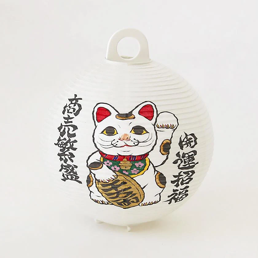 【ライト・照明】レターセット提灯 招き猫 | 岐阜提灯 | オゼキ - Image 3