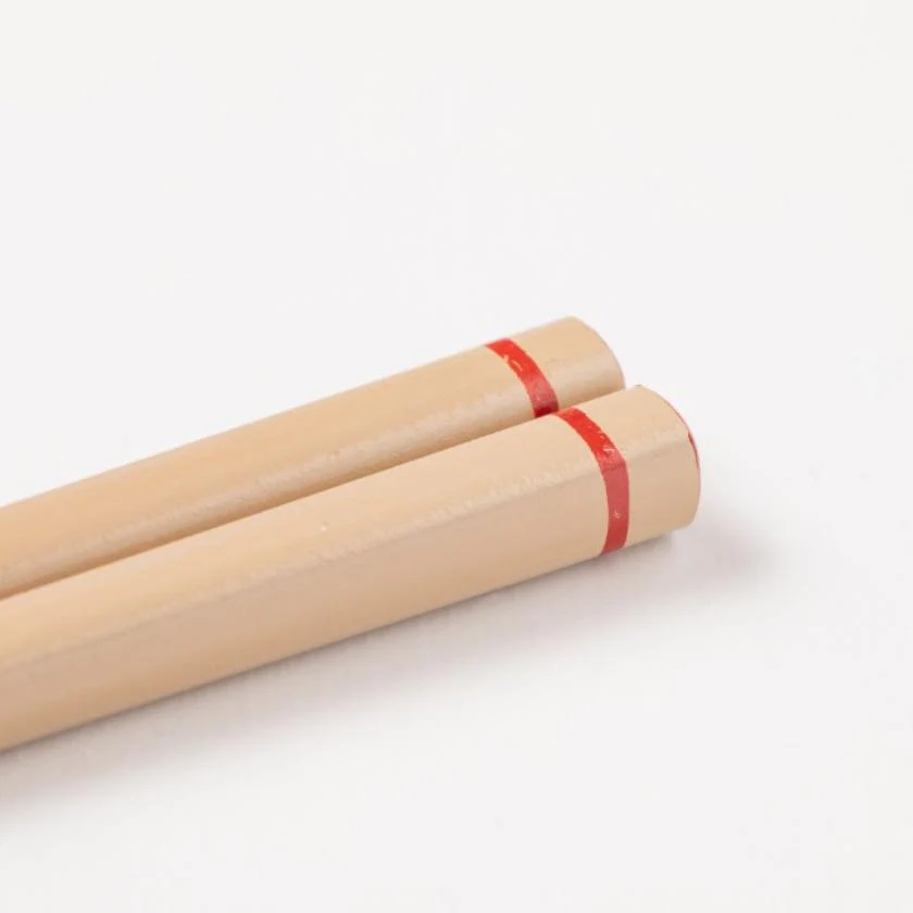 【漆 十八膳塗】十八膳 箸 こま 朱 (1膳) - Image 6