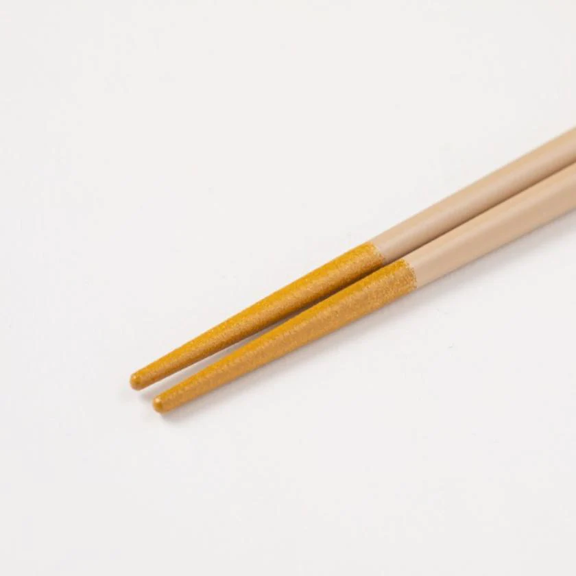【漆 十八膳塗】十八膳 箸 こま 黄 (1膳) - Image 6