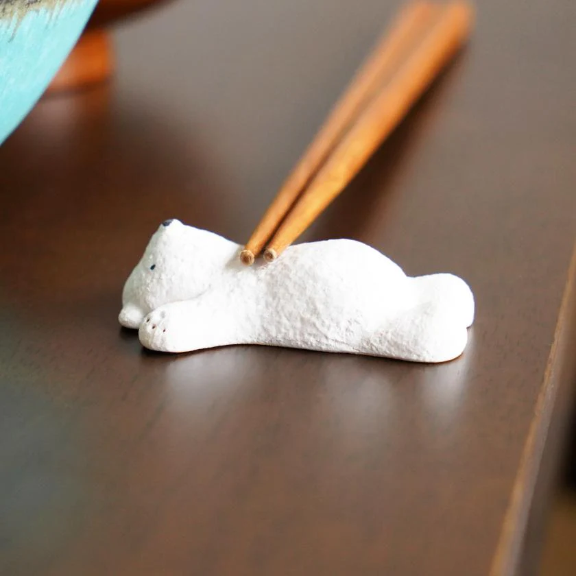 【箸置き】くま (2ヶ) | 大谷焼 | OTANIYAKI tamura 1784 - Image 8