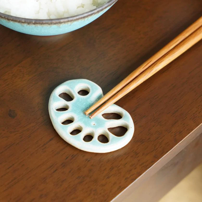 【箸置き】れんこん (5ヶ) | 大谷焼 | OTANIYAKI tamura 1784 - Image 5