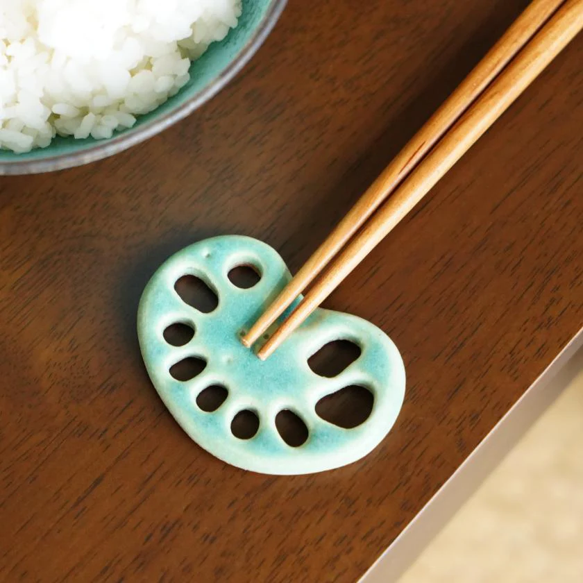 【箸置き】れんこん (5ヶ) | 大谷焼 | OTANIYAKI tamura 1784 - Image 8