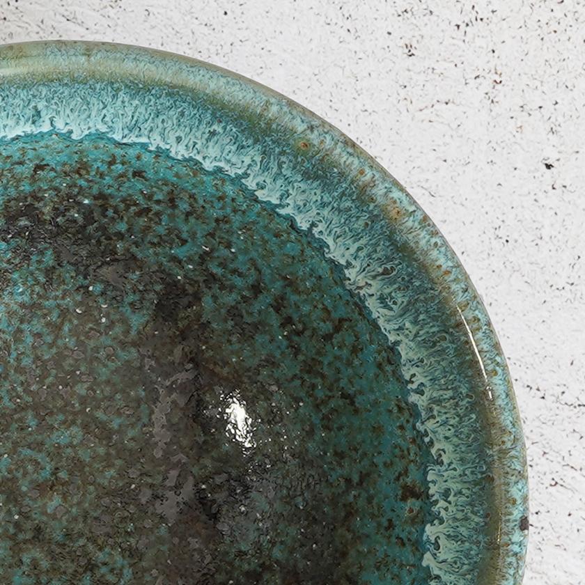 【大谷焼】梅里窯 昭和茶碗 碧緑唐津 - Image 8