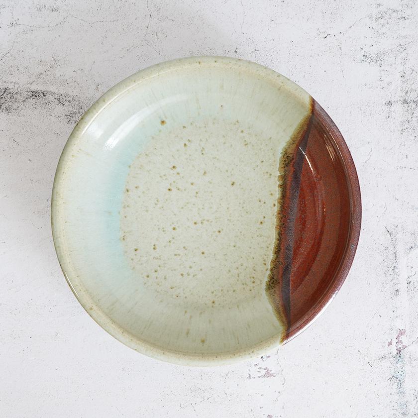 【大谷焼】森陶器 盛鉢 ツートンカラー (浅型) - Image 4