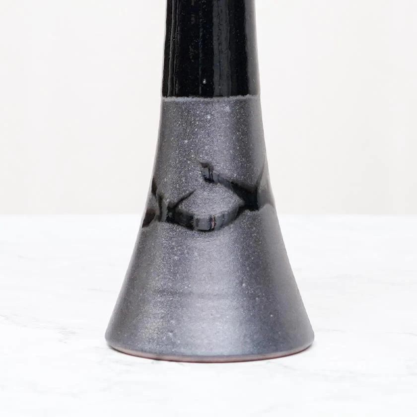 【大谷焼】森陶器 花瓶 藍かけ分け B (1点物) - Image 7