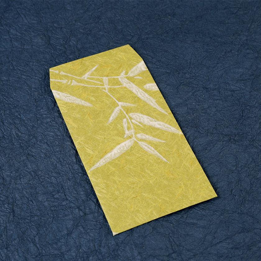 【ポチ袋】(大) 笹 緑地 (2枚) | 唐紙 | 唐源 - Image 7