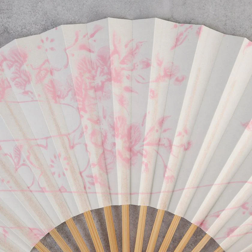 【扇子】さくら | 唐紙 | 唐源 - Image 9