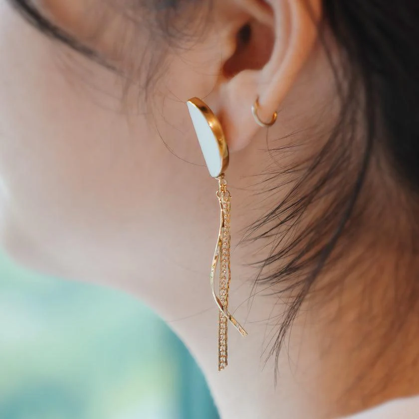 【ピアス】半月 | 有田焼 | 6.kiln - Image 5