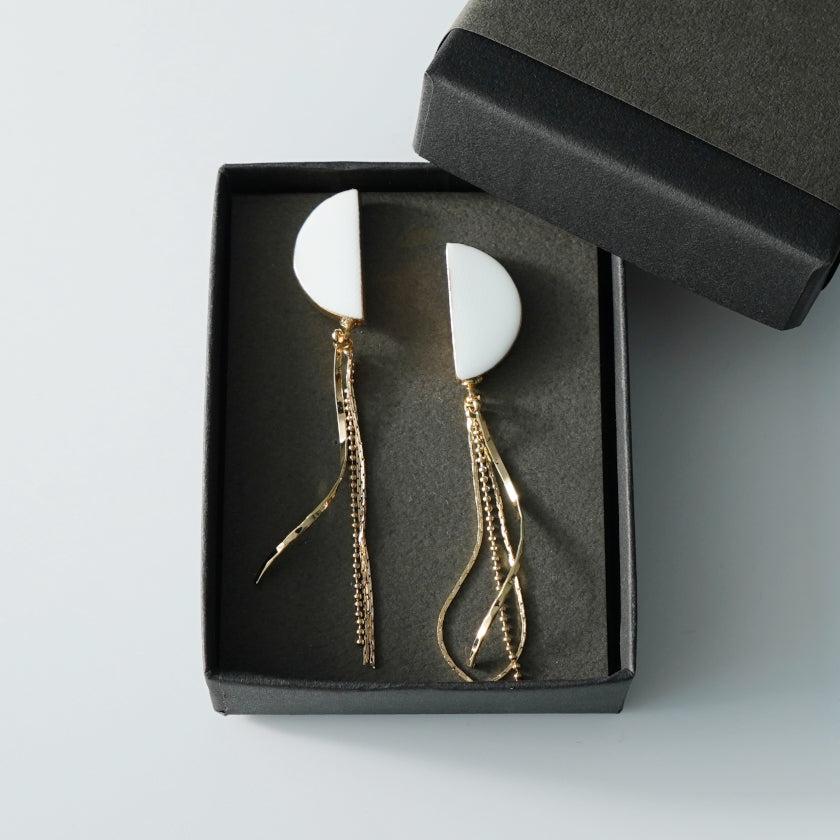 【ピアス】半月 | 有田焼 | 6.kiln - Image 9