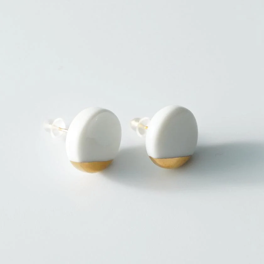 【ピアス】月の満ち欠け | 有田焼 | 6.kiln - Image 6