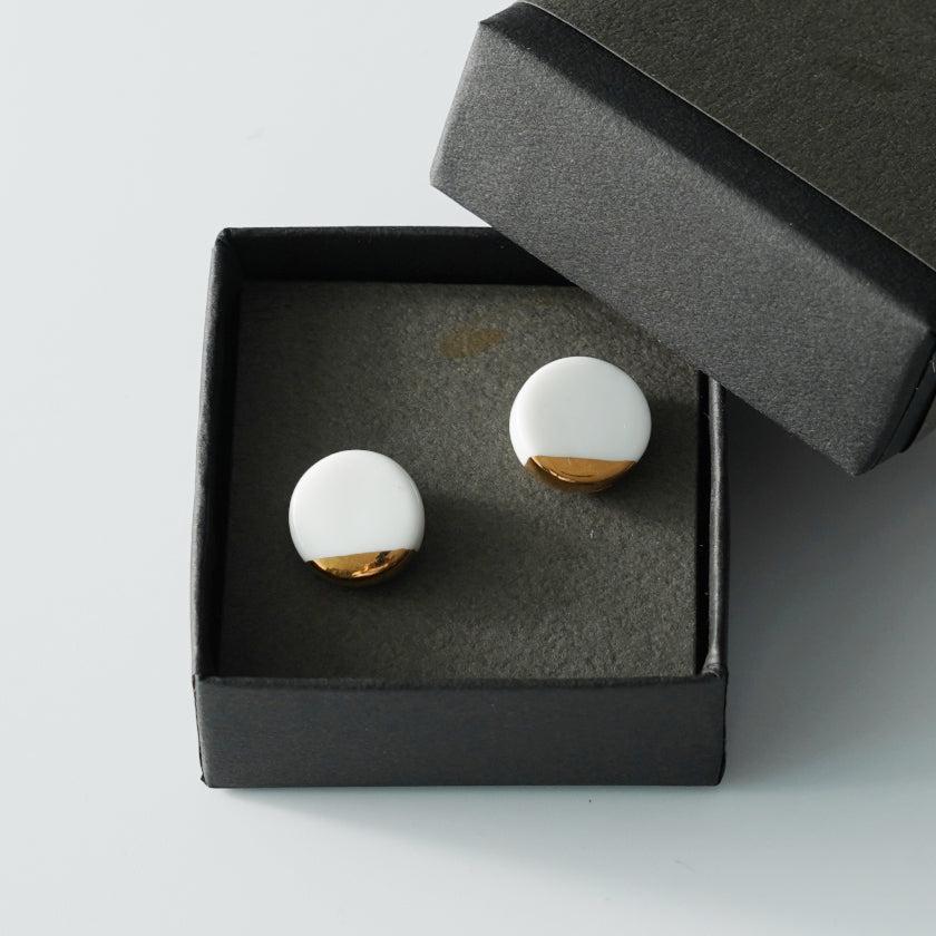 【ピアス】月の満ち欠け | 有田焼 | 6.kiln - Image 8