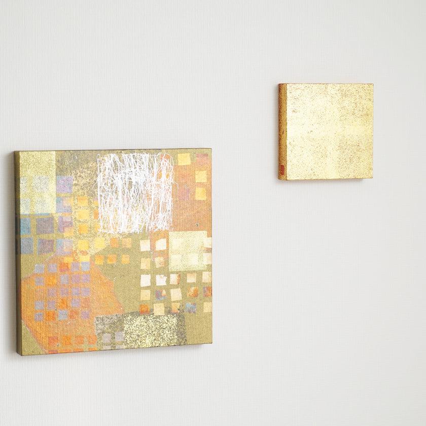 【アートパネル】SU 01 耀 YOU (S) | 金銀砂子細工 | 逸品集（菊池襖紙工場） - Image 2
