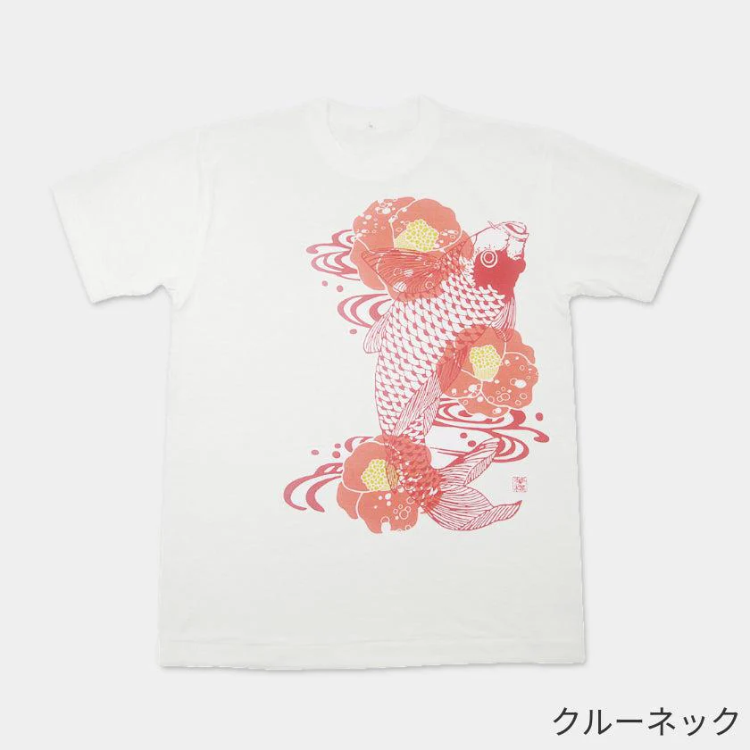 【Tシャツ】花椿 | シルクスクリーンプリント - Image 2