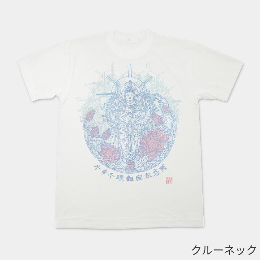 【Tシャツ】千手観音 | シルクスクリーンプリント - Image 2