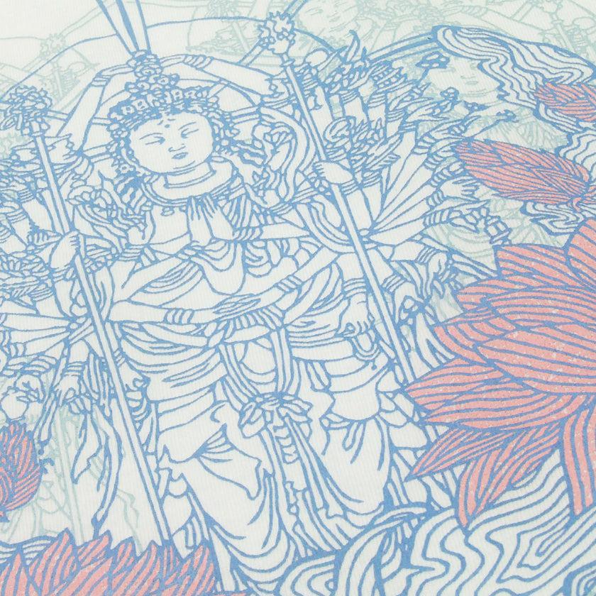 【Tシャツ】千手観音 | シルクスクリーンプリント - Image 4