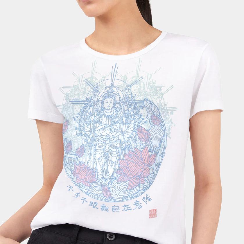 【Tシャツ】千手観音 | シルクスクリーンプリント - Image 5