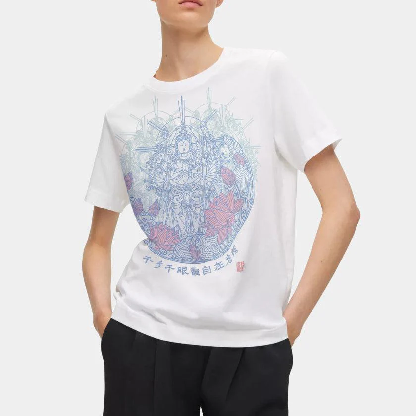 【Tシャツ】千手観音 | シルクスクリーンプリント - Image 8