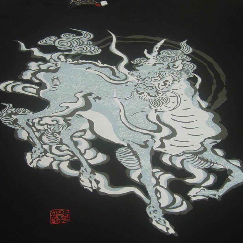 【Tシャツ】麒麟 | シルクスクリーンプリント - Image 6
