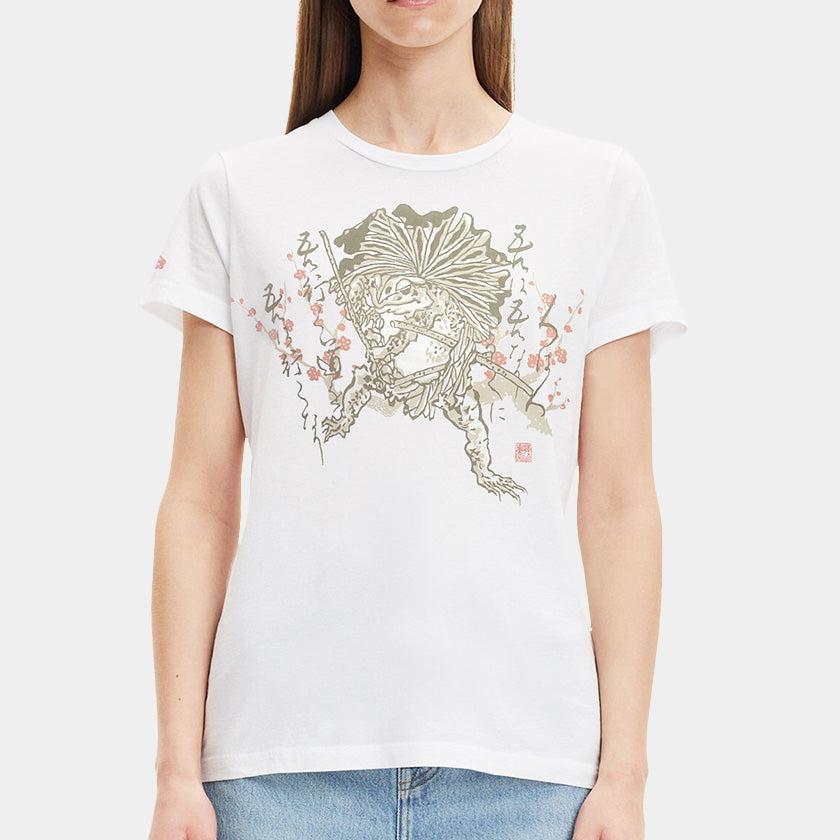 【Tシャツ】侍蛙 | シルクスクリーンプリント - Image 2