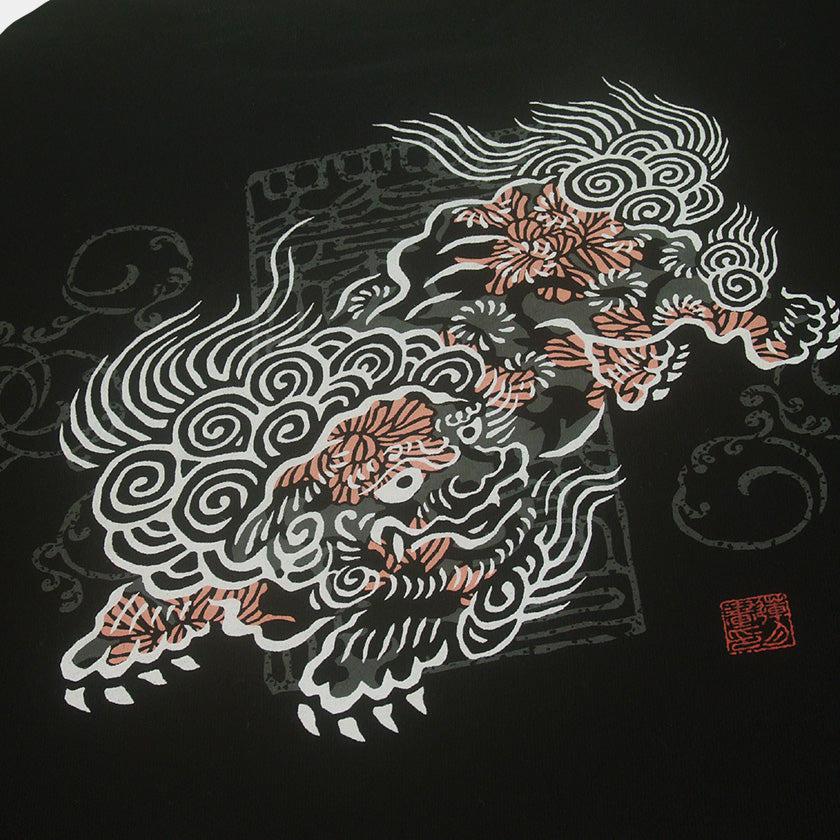 【Tシャツ】唐獅子牡丹 | シルクスクリーンプリント - Image 6