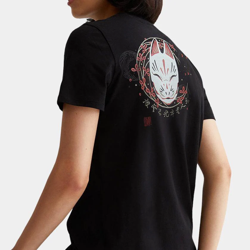 【Tシャツ】狐 | シルクスクリーンプリント - Image 3