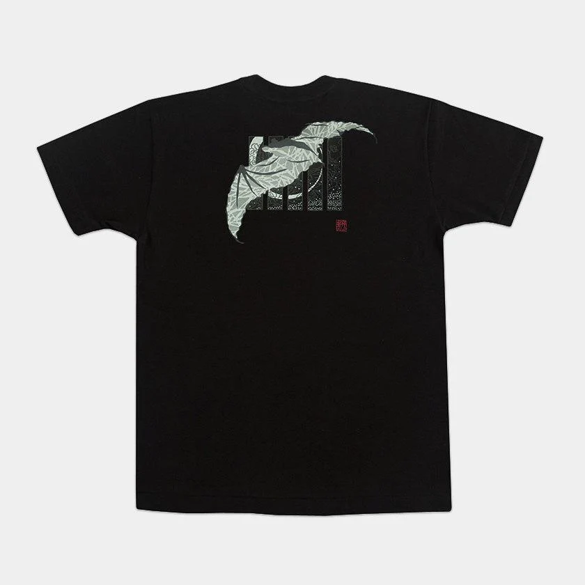 【Tシャツ】夕顔 | シルクスクリーンプリント - Image 2