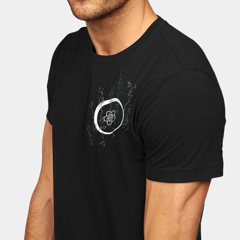 【Tシャツ】夕顔 | シルクスクリーンプリント - Image 4