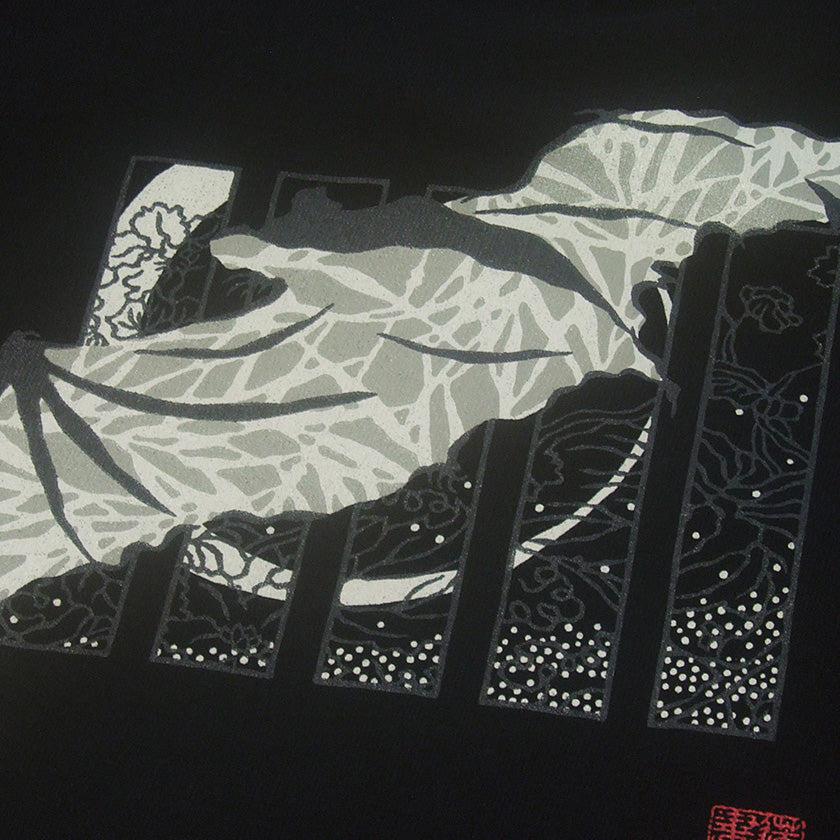 【Tシャツ】夕顔 | シルクスクリーンプリント - Image 5