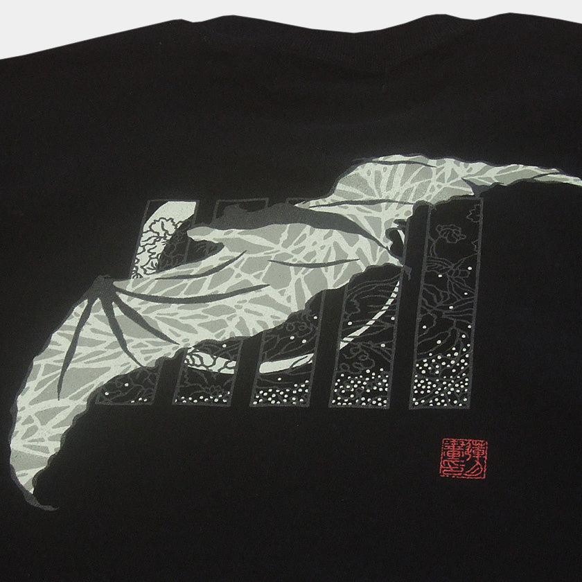 【Tシャツ】夕顔 | シルクスクリーンプリント - Image 6