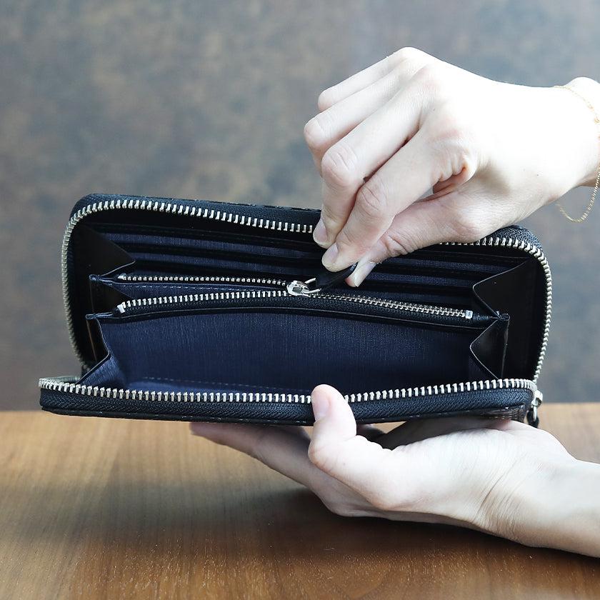 【長財布】束入れF | 甲州印伝 | 印傳屋 - Image 5