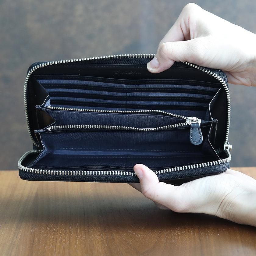 【長財布】束入れF | 甲州印伝 | 印傳屋 - Image 6