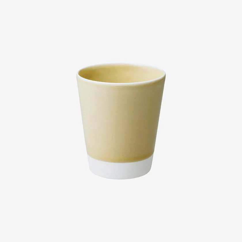 【カップ5個セット】es cup (M) 黄磁釉 | 波佐見焼 | 西海陶器 - Image 2
