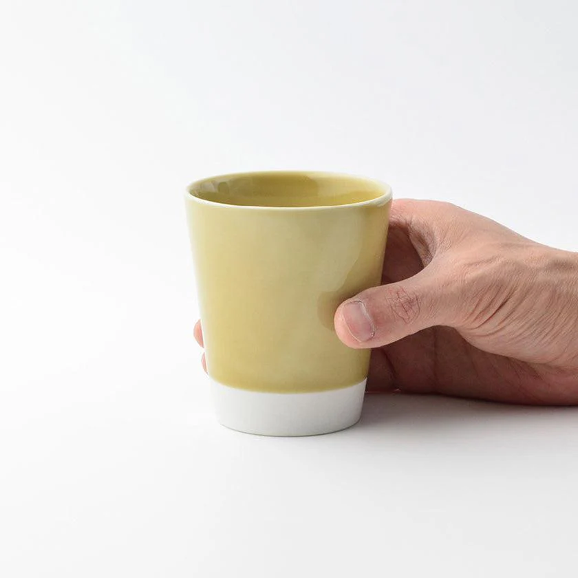 【カップ5個セット】es cup (M) 黄磁釉 | 波佐見焼 | 西海陶器 - Image 5