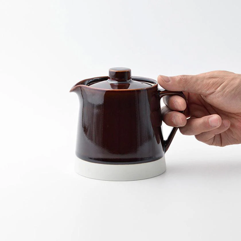 【ティーポット】es pot 飴釉 | 波佐見焼 | 西海陶器 - Image 4