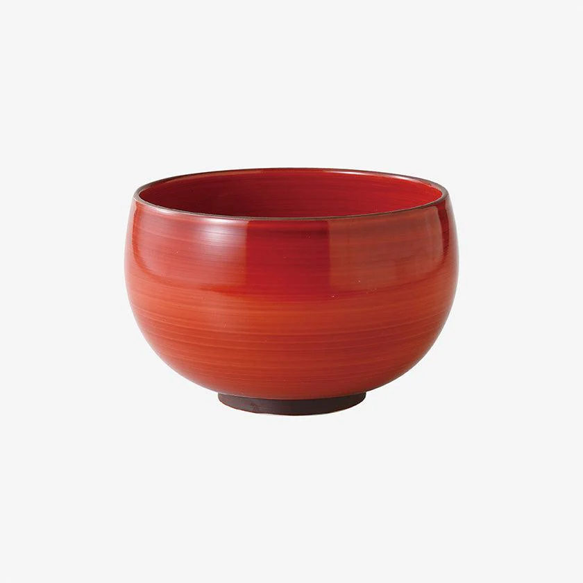 【丼3個セット】赤巻 (赤) | 波佐見焼 | 西海陶器 - Image 2