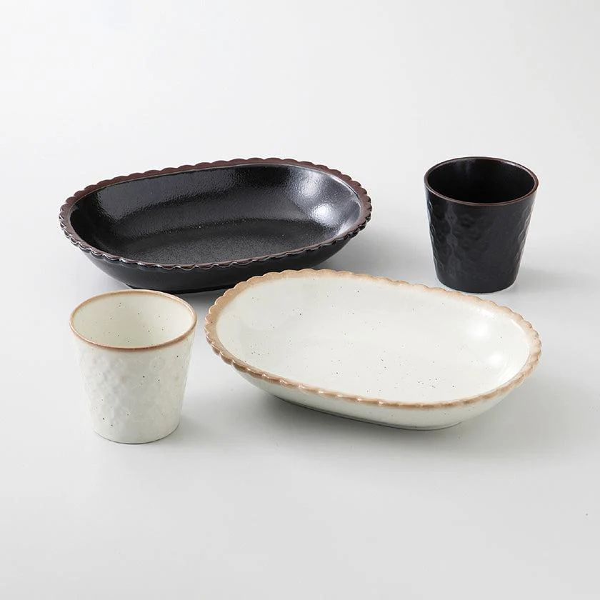 【皿ペアセット】ビスケ ランチセット | 波佐見焼 | 西海陶器 - Image 2