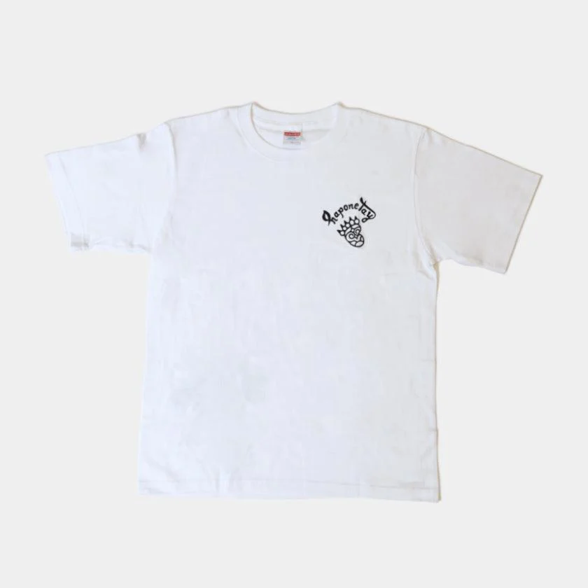 【Tシャツ】ハポネタイ 白 | アイヌ工芸 - Image 8