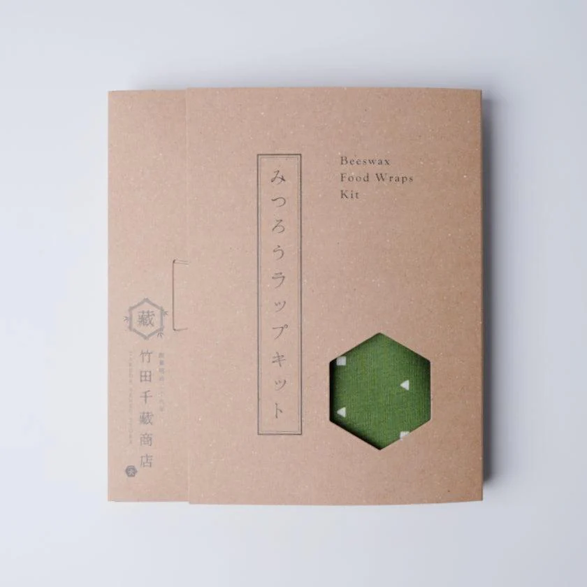 【蜜蝋ラップ】◯△□時々六角 | 体験キット | 竹田千蔵商店 - Image 3