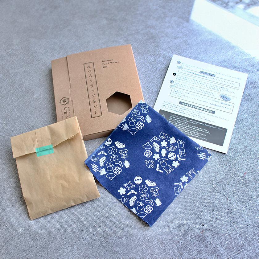 【蜜蝋ラップ】京小紋藍 | 体験キット | 竹田千蔵商店 - Image 17