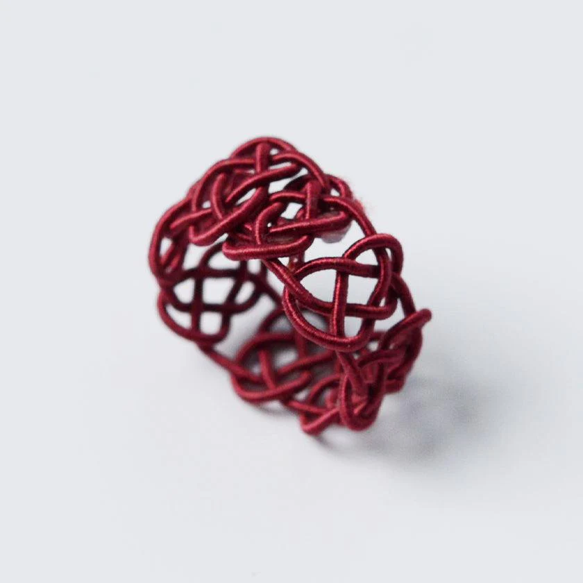 【扇子】満月 (紫) 金箔 | 唐紙 | 景美風月 - Image 8