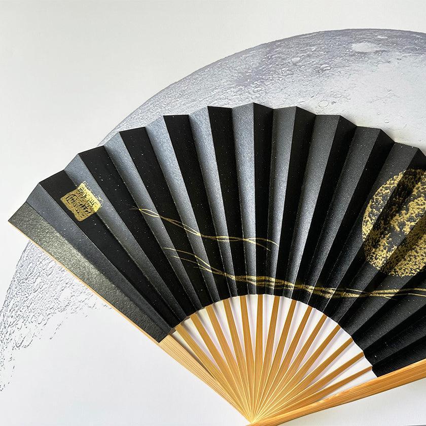 【扇子】月想扇 満月想 星空 | 唐紙 | 景美風月 - Image 8
